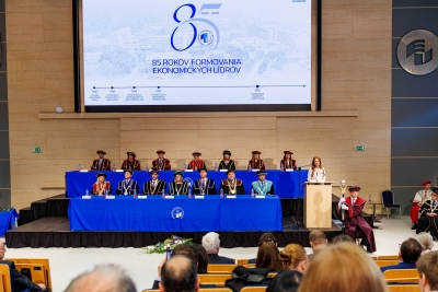 Ekonomická univerzita v Bratislave oslavuje 85 rokov: Poďakovanie generáciám, ktoré písali jej príbeh