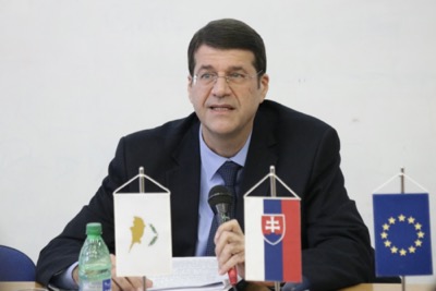 Univerzitné udalosti » The Cypriot Ambassador discussed with students the current situation in the Mediterranean region