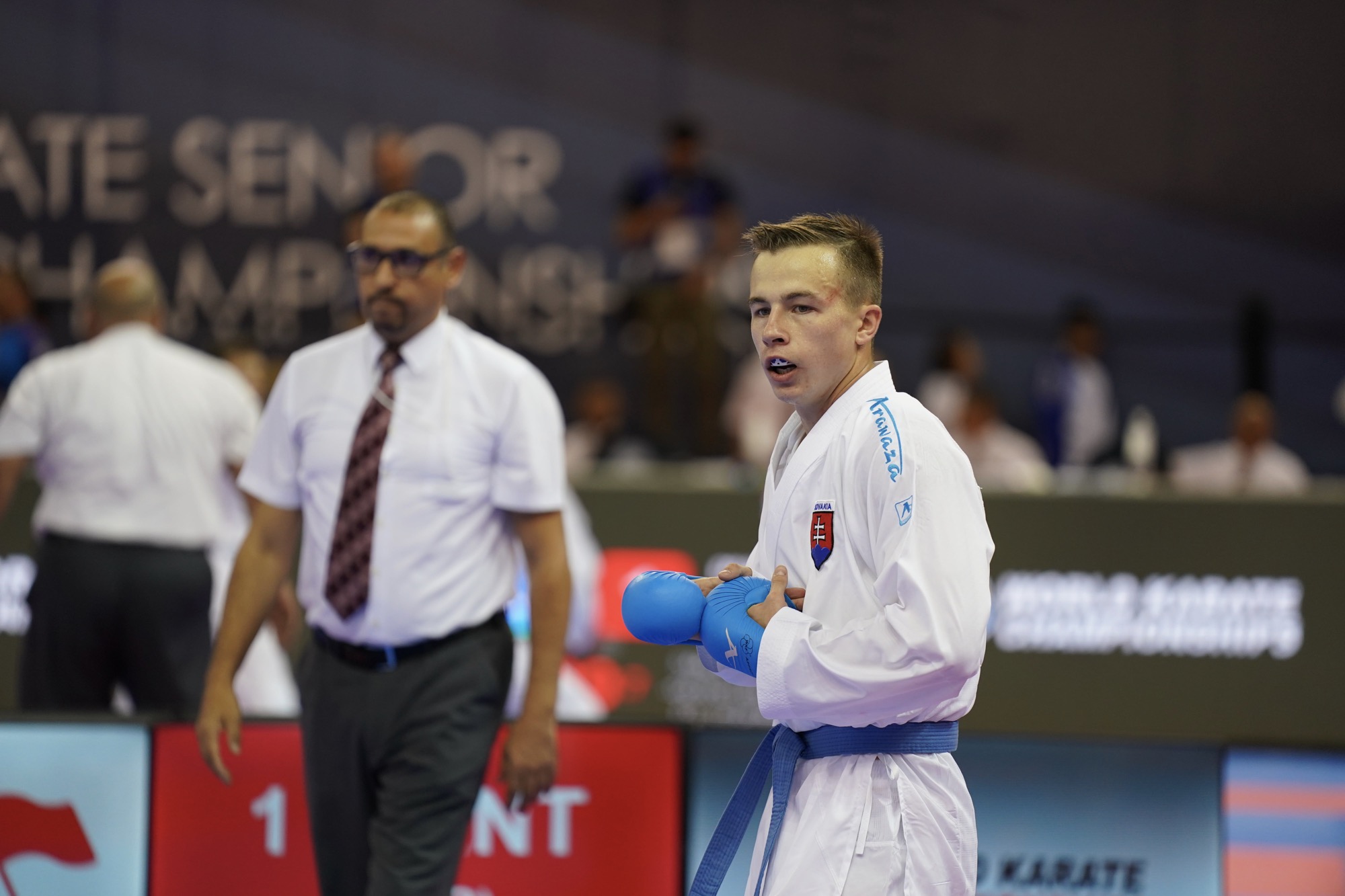 Dominik Imrich, študent NHF, sa zapísal do slovenskej karate histórie