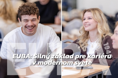 Chceš študovať niečo, čo má budúcnosť? EUBA otvára prihlasovanie na bakalárske a inžinierske štúdium!