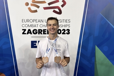 Dominik Imrich, Student at Faculty of Economics and Finance, Brings Back Medals Again