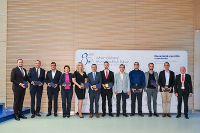 EUBA 85: The Rector honored the laureates for their extraordinary contribution to the development of science and research