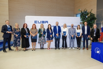Rektor udelil Cenu EU v Bratislave za publikačnú činnosť, Cenu rektora EU v Bratislave za pedagogickú činnosť a Cenu rektora EU v Bratislave za ŠVOČ...