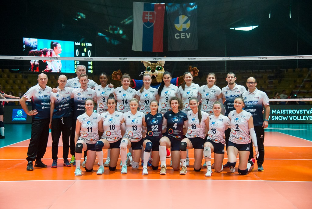 Volejbalistky Slávie EU Bratislava druhé v Slovenskom pohári vo volejbale žien