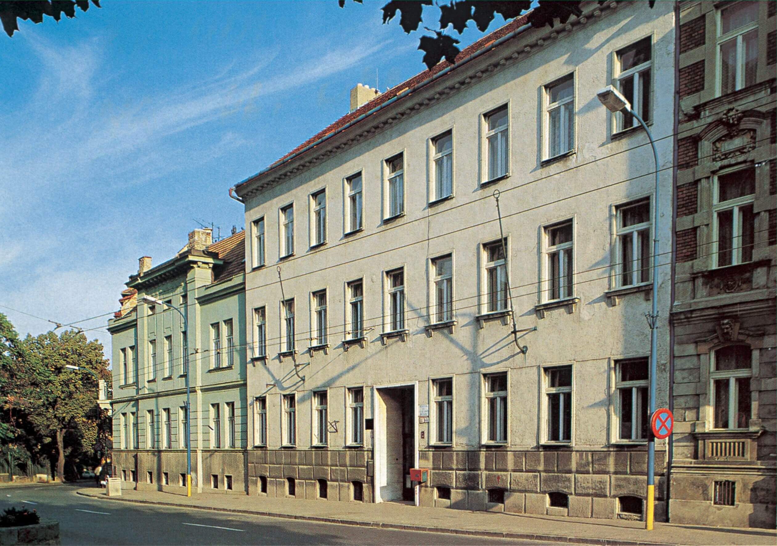 The building of the College of Commerce located on Palisády in Bratislava