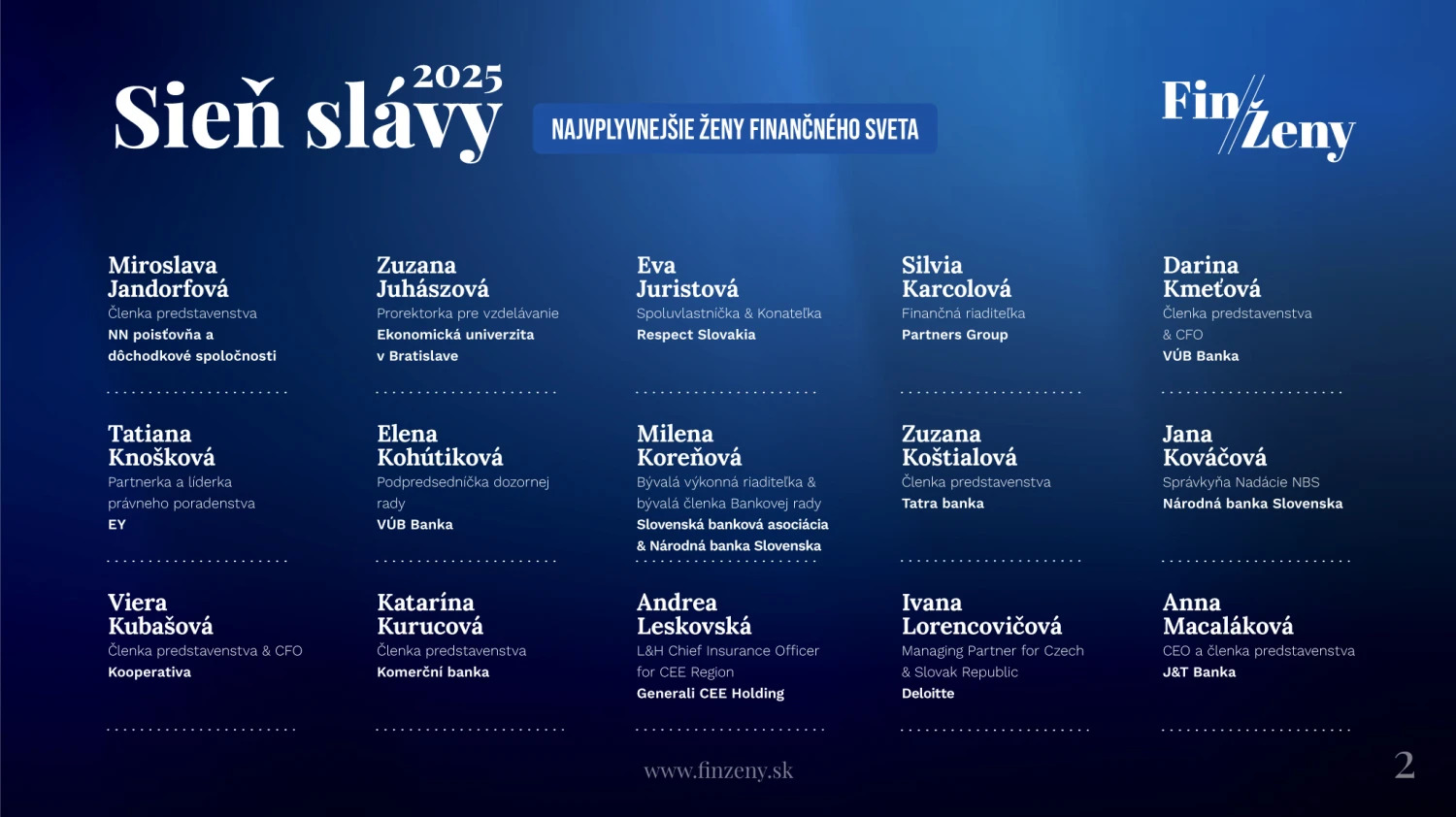 #FinŽeny: Ženy menia pravidlá hry vo financiách – a EUBA má v tomto príbehu silné zastúpenie