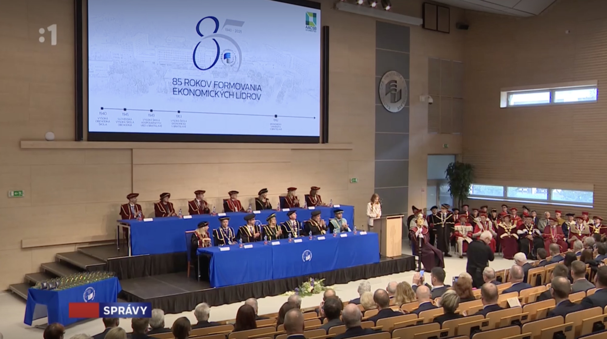 Ekonomická univerzita v Bratislave oslavuje 85 rokov: Poďakovanie generáciám, ktoré písali jej príbeh