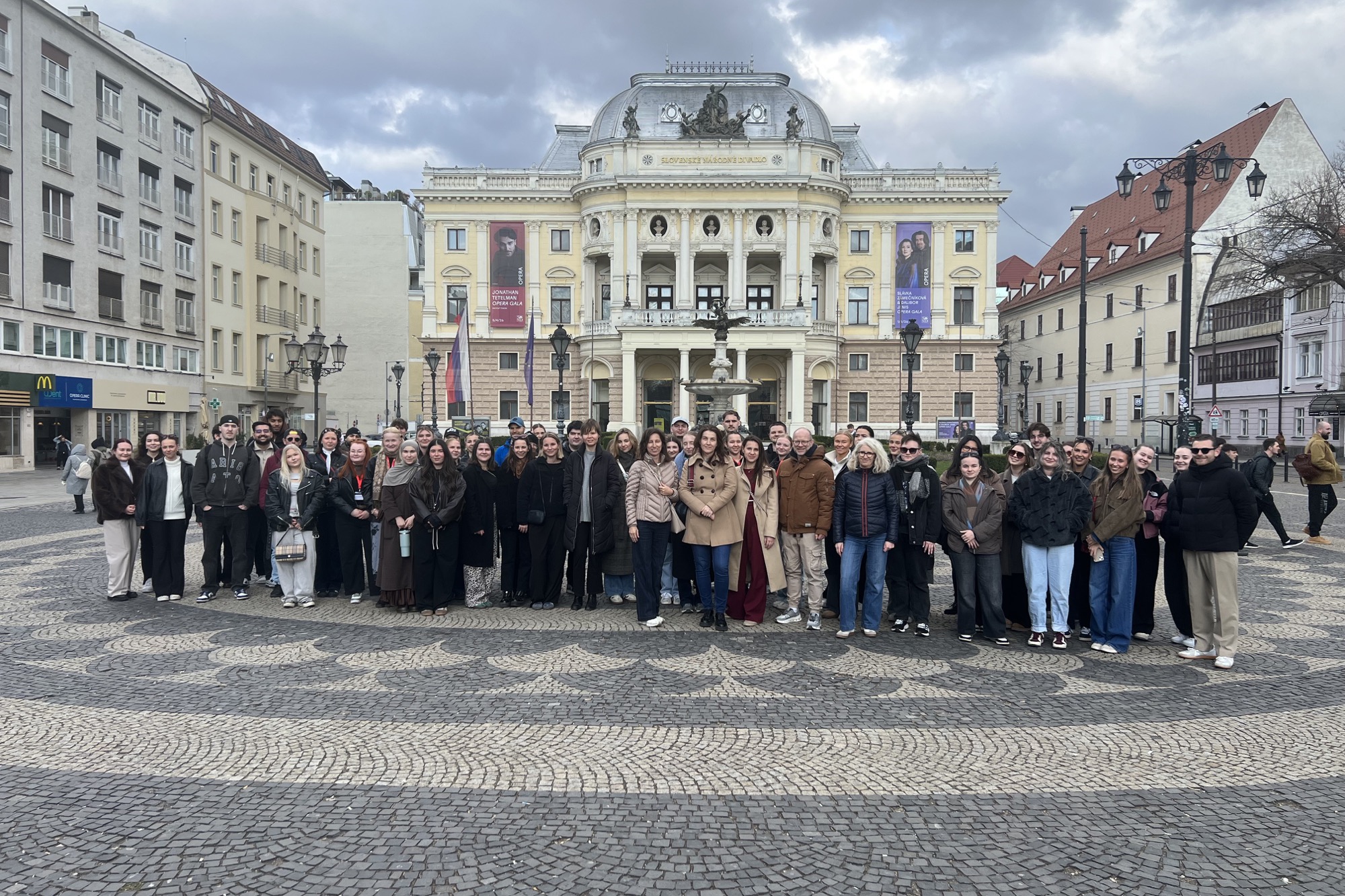 Students from multiple countries experienced managing a virtual company at the Faculty of Economics and Finance, EUBA