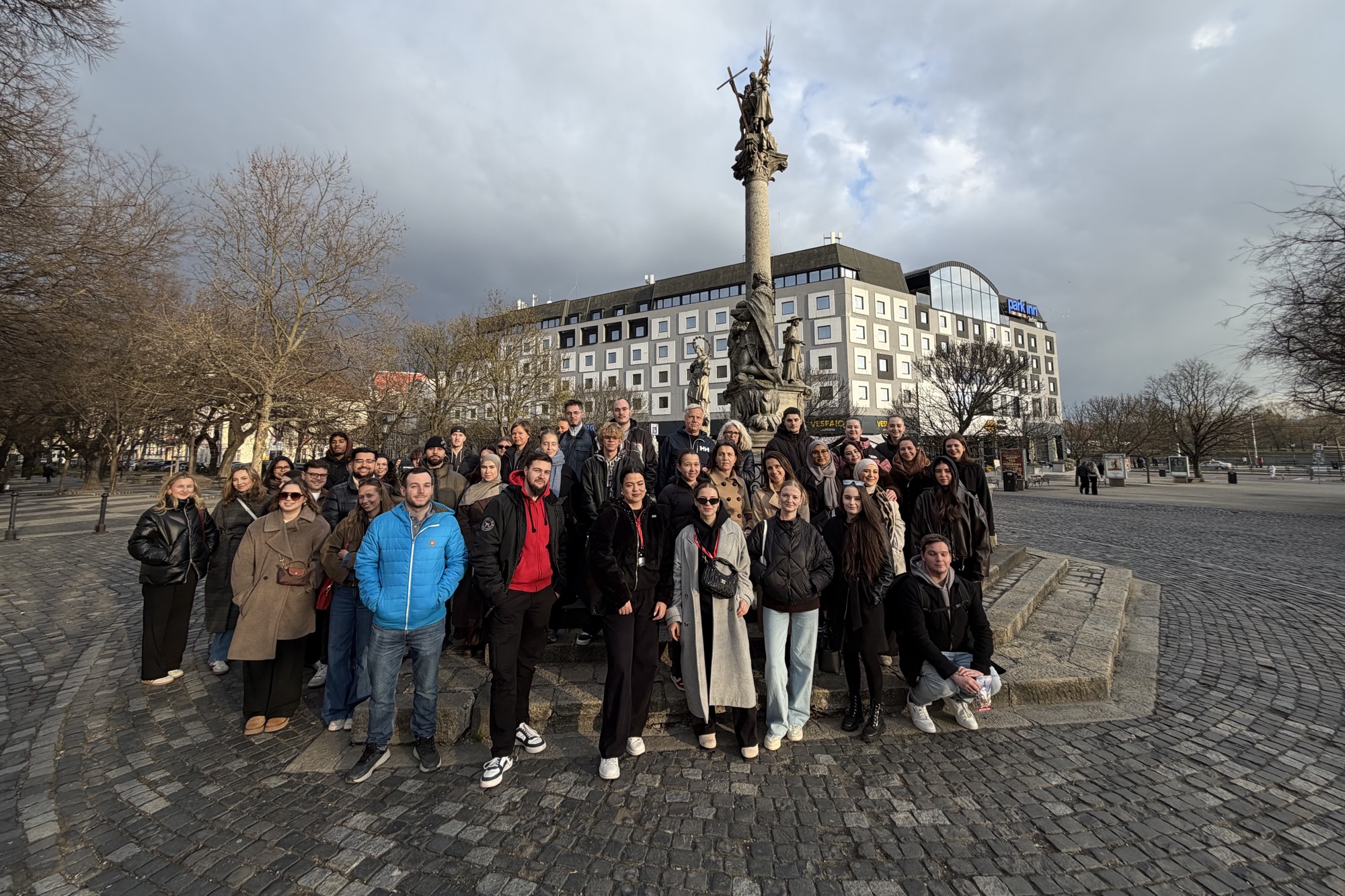 Students from multiple countries experienced managing a virtual company at the Faculty of Economics and Finance, EUBA