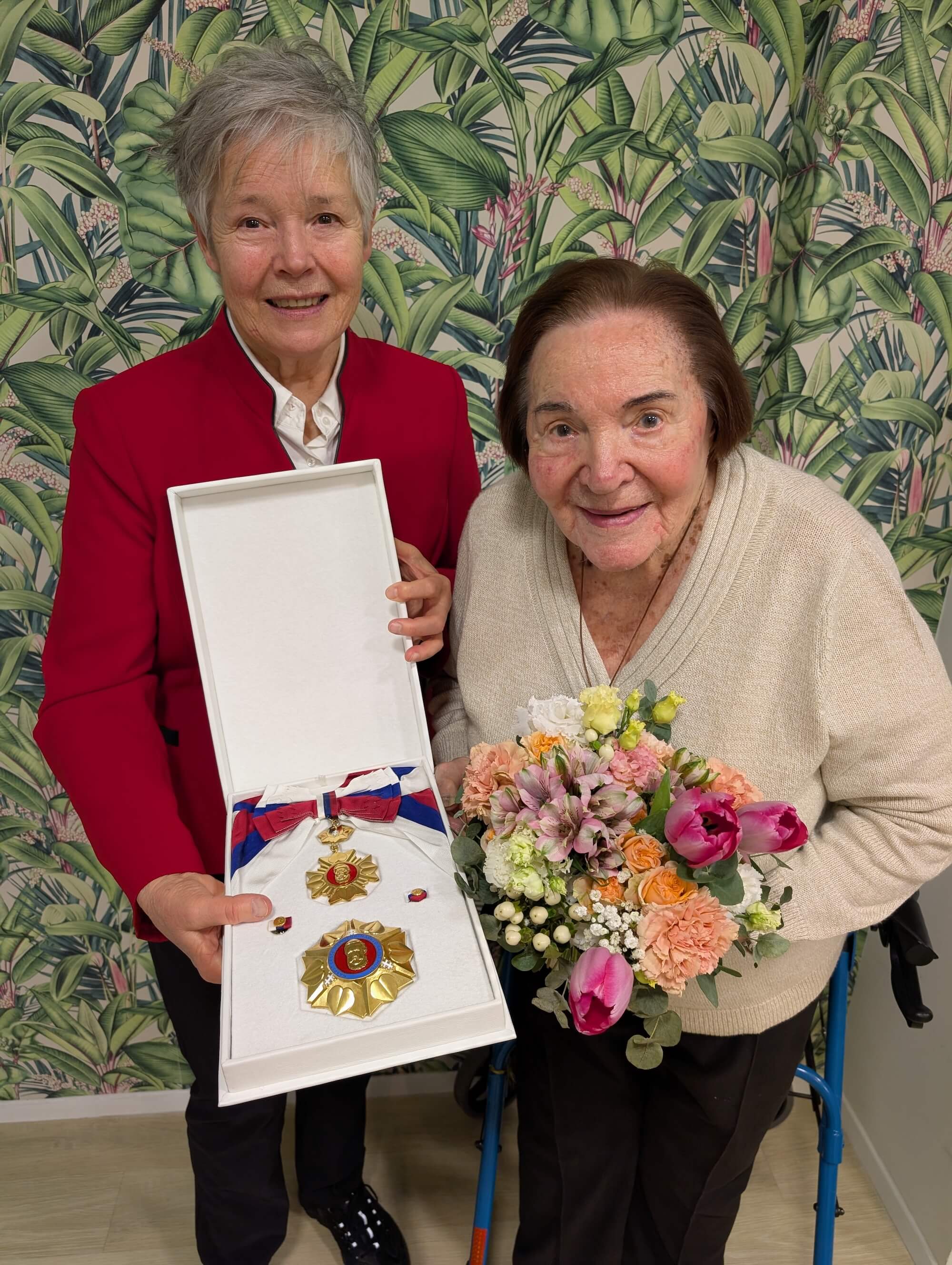 Udelenie štátneho vyznamenania Zori Breierovej