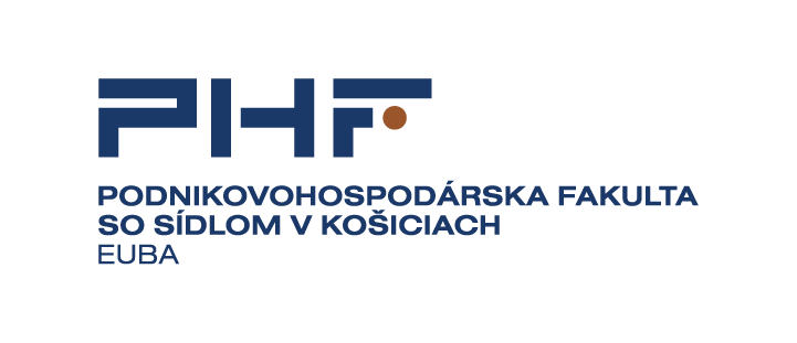 Slovenské logo Podnikovohospodárskej fakulty EUBA so sídlom v Košiciach