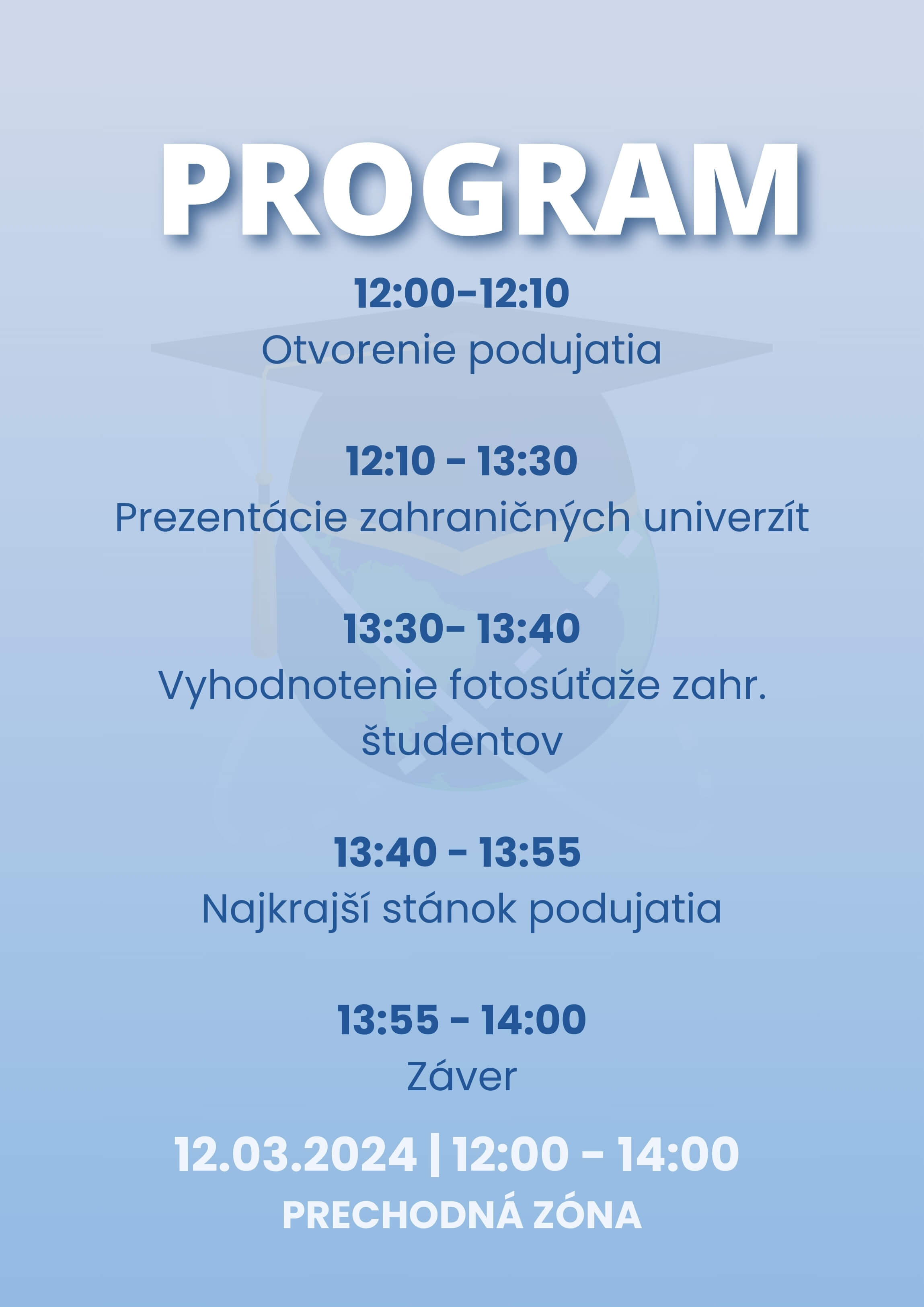 Pozvánka na International Study Abroad Fair - 12. marec 2024