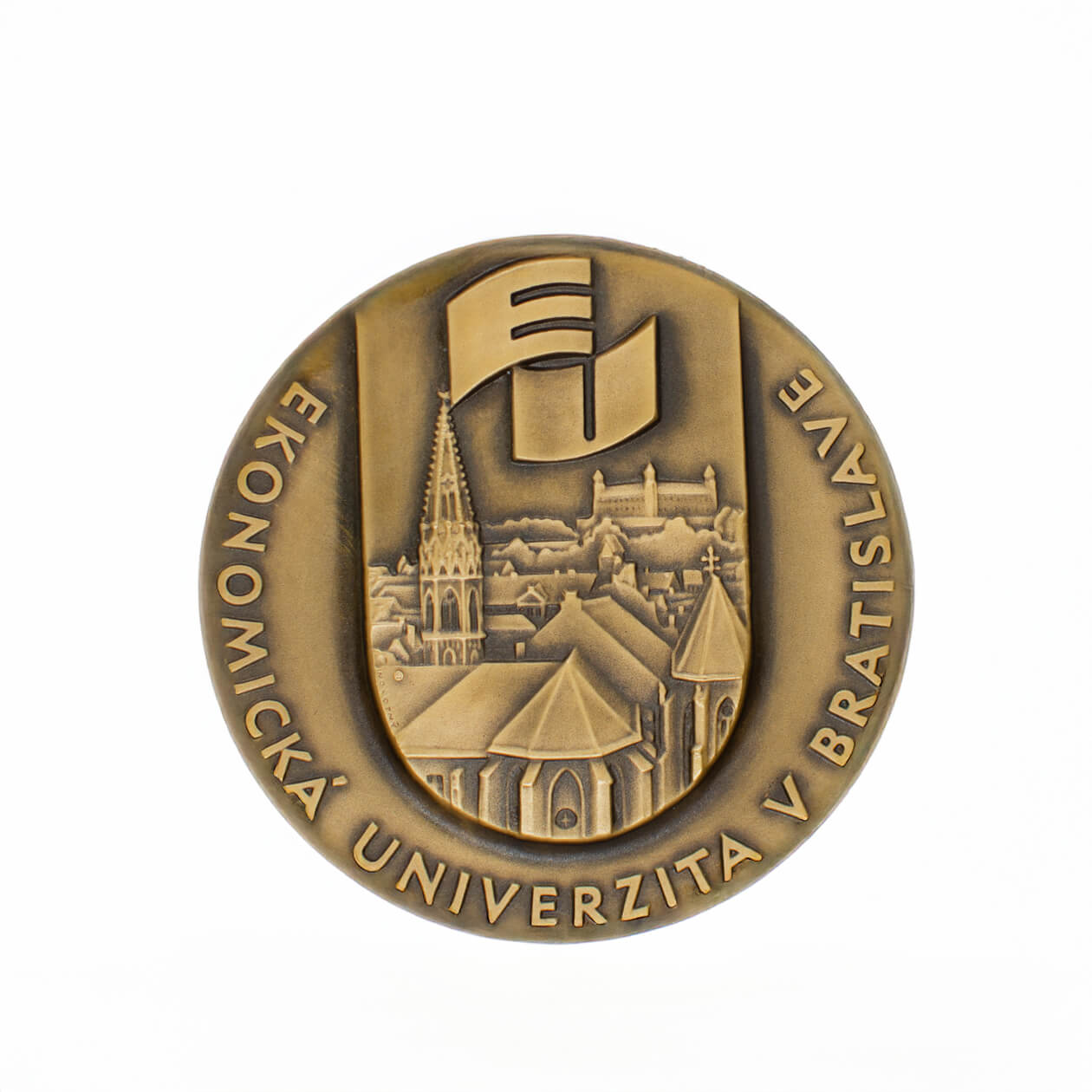 Reverse of the Imrich Karvaš Medal