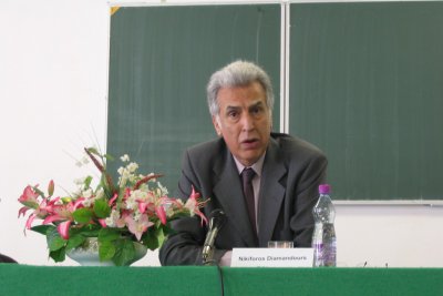 Európskeho ombudsmana - Prof. Nikiforosa Diamandourosa prijal rektor EU