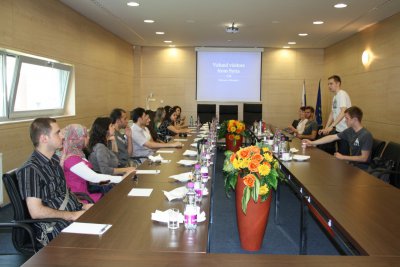 Návšteva z Tichreen University - Lattakia - Sýria