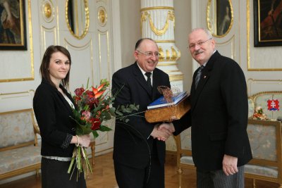 Blahoželanie prezidentovi SR k životnému jubileu