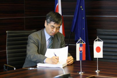 Návšteva japonského veľvyslanca na EU
