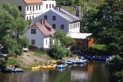 Letný splav - Vltava (Česká republika)