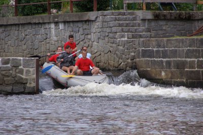 Letný splav - Vltava (Česká republika)