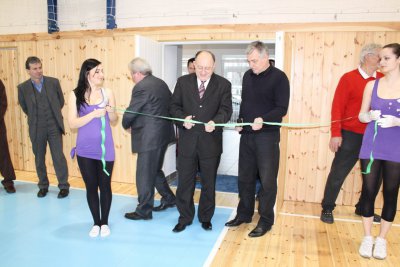 Otvorenie telocvične Horský Park po rekonštrukcii