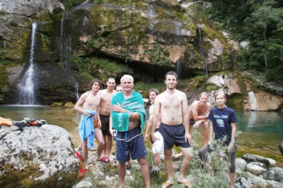 Rafting - Soča (Slovinsko)