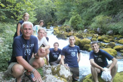 Rafting - Soča (Slovinsko)