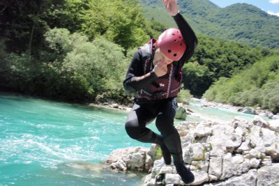 Rafting - Soča (Slovinsko)