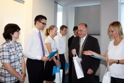 Ocenenia študentov za ŠVOČ 2011/2012
