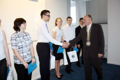 Ocenenia študentov za ŠVOČ 2011/2012