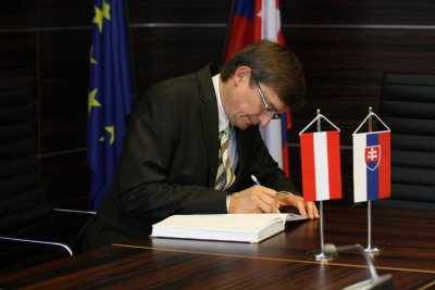 Návšteva J. E. Markusa Wuketicha