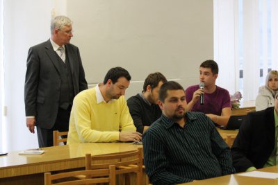 Pravidelné stretnutie rektora so študentmi