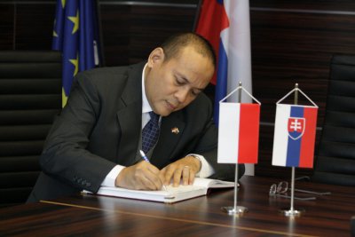 Indonézsky veľvyslanec prednášal na EU