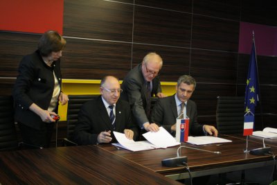 Spolupráca s univerzitou v Štrasburgu