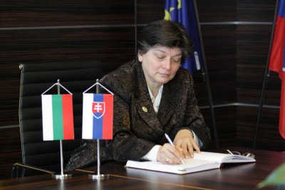 Bulharská veľvyslankyňa navštívila EU