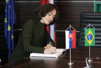 Návšteva brazílskej veľvyslankyne