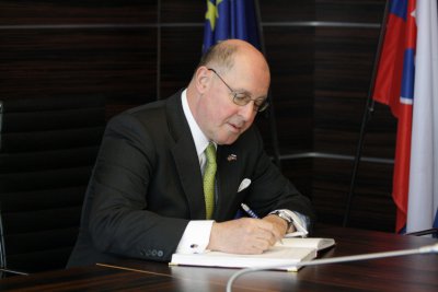 Návšteva amerického veľvyslanca