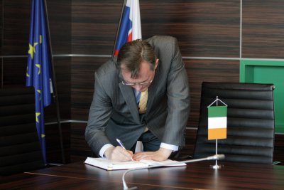 Návšteva Írskeho veľvyslanca na EU v Bratislave