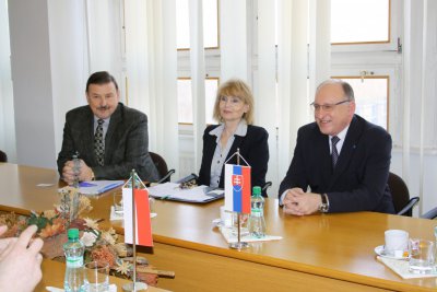 Návšteva nového poľského veľvyslanca