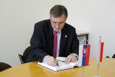 Návšteva nového poľského veľvyslanca