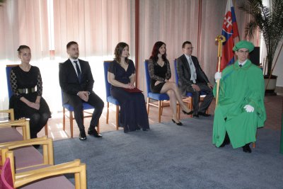 Promócie absolventov doktorandského štúdia 2013