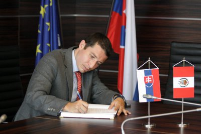 Návšteva Stálej Misie Peru vo Viedni