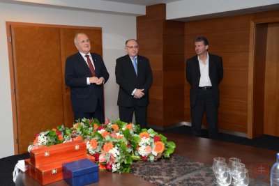 Minister školstva Dušan Čaplovič prijal úspešné volejbalistky