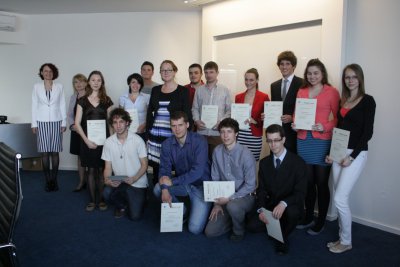 Univerzitné udalosti » Certifikáty absolventom International Entrepreneurship