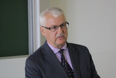 Prednáška rakúsko-amerického historika