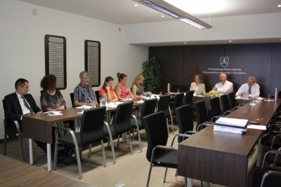 Zasadnutie skúšobnej komisie spoločného programu