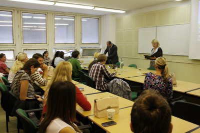 Prednáška amerického profesora Dr. Douga Rossa z Franklin University, Ohio, v USA
