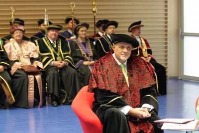 Udelenie čestnej vedeckej hodnosti Jánovi Kubišovi