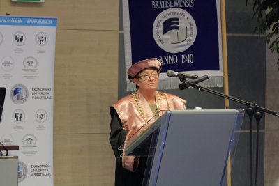 Udelenie čestnej vedeckej hodnosti Jánovi Kubišovi