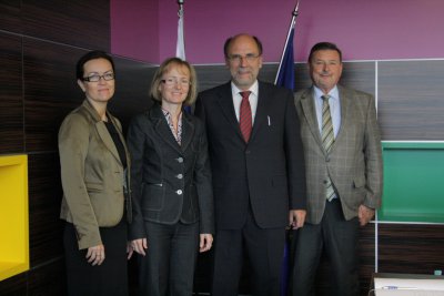 Prijatie chargé d´affaires veľvyslanectva SRN