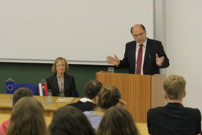 Prijatie chargé d´affaires veľvyslanectva SRN